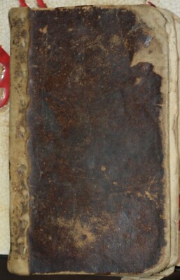 1834 Ed. Of 'The Life of George Washington' by ML Weems-Leather Repairs-Rustic-image