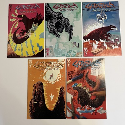 Godzilla: Skate or Die 1-5 Comlete Series Set  1 2 3 4 5 Cover B-image