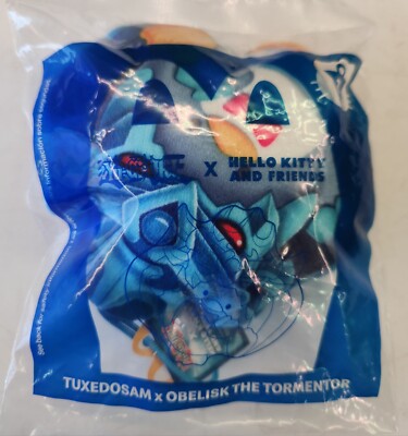 2024 McDonalds Yu-Gi-Oh X Hello Kitty #7 Tuxedosam x Obelisk The Tormentor Plush-image