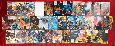 Justice League Vs Godzilla Vs Kong #1-7 34 cover set, DC, 2023-2024; Barends etc-image