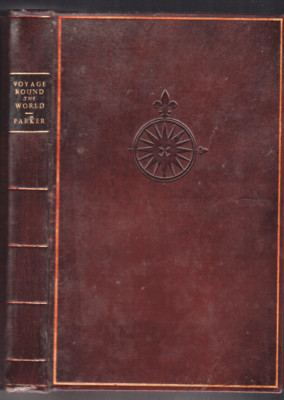 Voyage Round the World by Mary Parker in 1795 LEATHER limited 47/75 Cased SIGNED-image