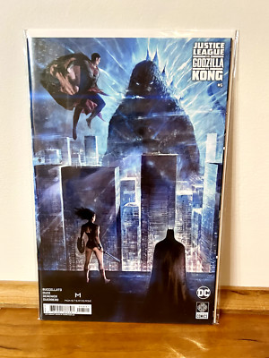 Justice League vs Godzilla vs Kong #5 - Puppeteer Lee 1:25 Variant NM-image