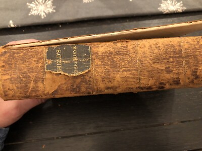 Memoirs Of Rev. George Whitfield: By John Gillies, D.D. 1838 Leather Bound-image