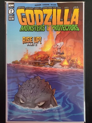 Godzilla Monsters & Protectors #2 A IDW VF/NM Comics Book-image