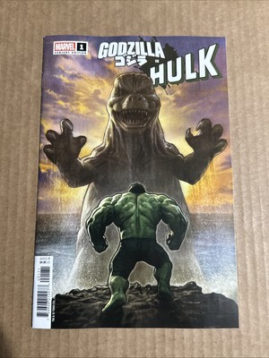 GODZILLA VS HULK #1 STONEHOUSE VARIANT FIRST PRINT MARVEL COMICS (2025) HEDORAH-image