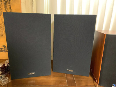 Pair of Used Fisher N L8189-604 Electronics Home Audio Speakers Tested-image