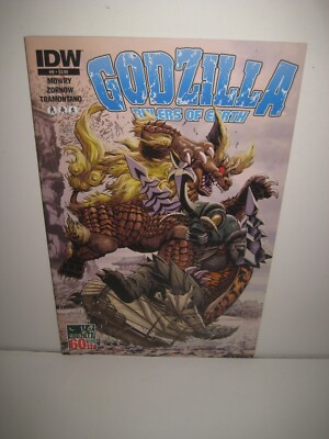 Godzilla Rulers of Earth #9 IDW Comic Book 2014 Chris Mowry 1st Print-image