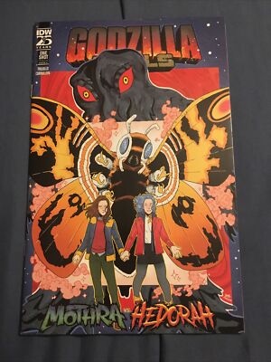 GODZILLA RIVALS MOTHRA VS HEDORAH #1 1st Print Cover A IDW COMICS 2024-image