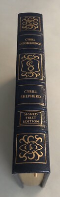 EASTON PRESS Cybill Shepherd Cybill Disobedience Signed First Edition Leather-image
