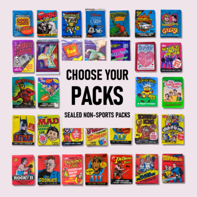 Sealed Non-Sport Trading Card Packs - You Pick Movie Pop Culture TV Horror Lot-image