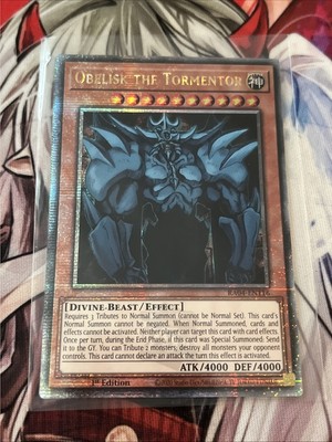 YUGIOH OBELISK THE TORMENTOR QUARTER CENTURY SECRET RARE RA04-EN116-image