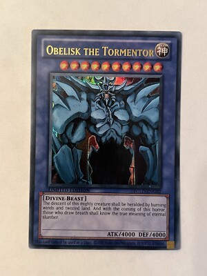 Yu-Gi-Oh! TCG Obelisk the Tormentor Yugi's Legendary Decks YGLD-ENG02 Limited...-image