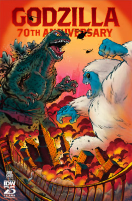 IDW Publishing Godzilla : 70th Anniversary Benjamin Su exclusive variant (ltd. 5-image