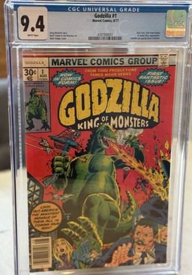 GODZILLA #1 CGC 9.4 first MCU App. 1977 Jimmy Woo SHEILD Nick Fury MonsterVerse-image