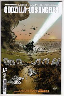 Godzilla Vs. America: Los Angeles Cover A (Hardman)-image