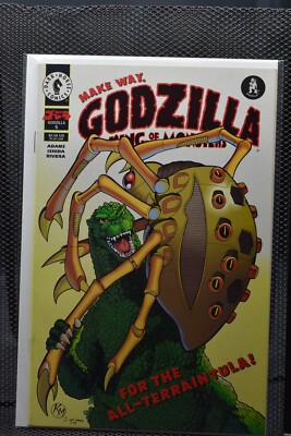 Godzilla King of the Monsters #5 Dark Horse 1995 vs The All-Terraintula 9.4-image