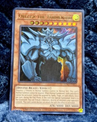 Yugioh Obelisk the Tormentor LDK2-ENS02 Ultra Rare Limited Edition NM-image