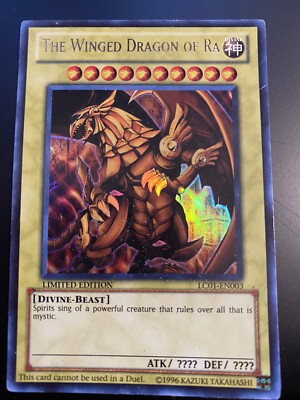 The Winged Dragon of Ra LC01-EN003 Lightly Played-image