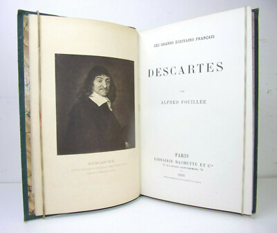The Great Writers. Descartes. Alfred Fouillée. 1893-image