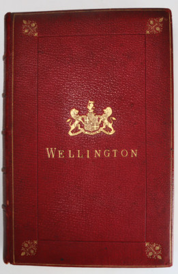 1883 Life Of Wellington Military History Fine Leather Binding Illustrated 387pg-image