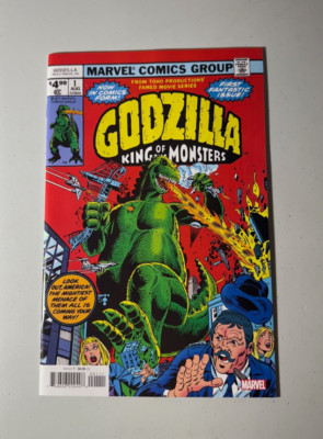 Marvel Godzilla King Of Monsters #1 Facsimile Edition 2024 Reprint * NM *-image