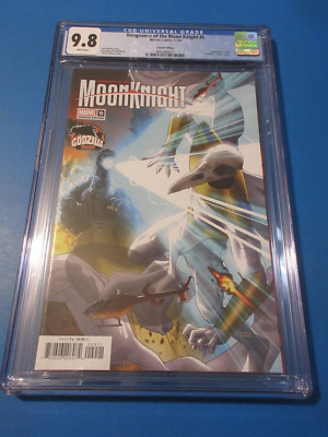 Vengeance of the Moon Knight #5 Godzilla Variant CGC 9.8 NM/M Gorgeous Gem Wow-image