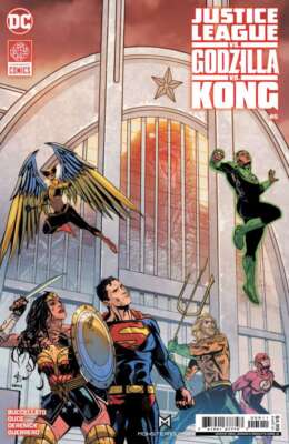Justice League vs Godzilla vs Kong #5 Cover A 1st Print-image