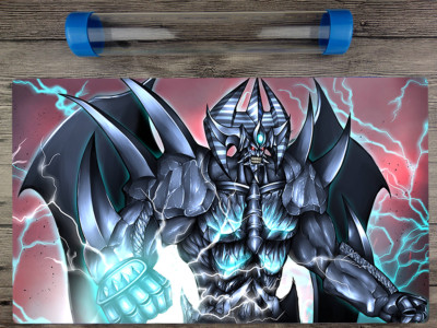 Obelisk the Tormentor Ygomat Duel Battlefield Playmat OCG DIY Mat Free Best Tube-image