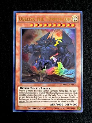 🔥YUGIOH • OBELISK THE TORMENTOR • ULTRA RARE • MVP1-ENSV5 • LIMITED • NM🔥-image