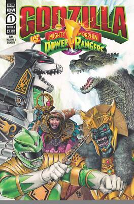 GODZILLA VS MMPR #1 (OF 5) CVR B EJ SU IDW PUBLISHING-image