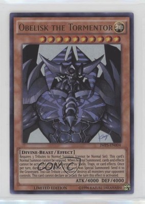 2002 Yu-Gi-Oh! Shonen Jump Magazine Promo Obelisk the Tormentor #JMPS-EN004 0t5f-image