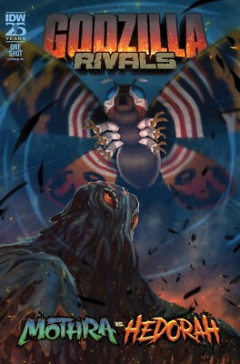 Godzilla Rivals Mothra VS Hedorah #1 Cvr C 1:10 Durocher IDW 2024 1st Print NM-image