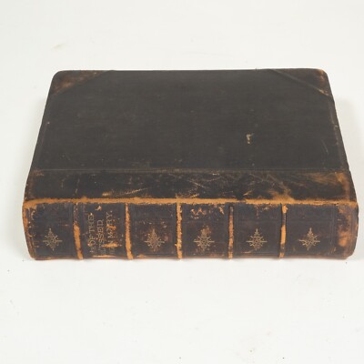 1861 The Life of the Blessed Virgin Mary Mother of God Antique Leather Bound-image