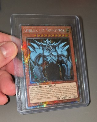 Obelisk The Tormentor RA04-EN116 Platinum Secret Rare Yu-Gi-Oh! Mint-image