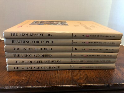 Time-Life The Life History of the United States Hardcover Books-Lot of 6-1964-image