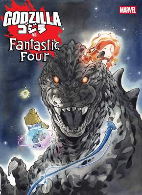 Godzilla Vs. Fantastic Four #1 P. Momoko Cvr (2025) VF+-image
