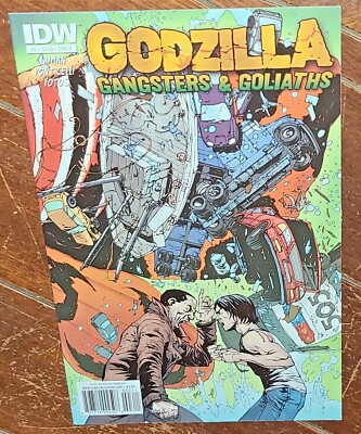 Godzilla: Gangsters & Goliaths #3 by Alberto Ponticelli/Dan Brereto, (2011, IDW)-image