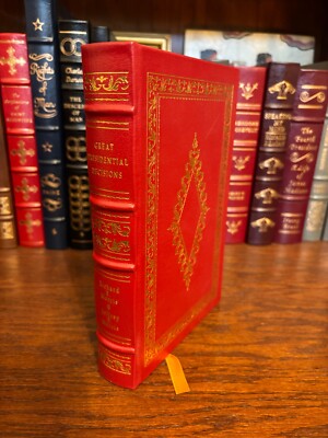 Great Presidential Decisions.  Morris & Morris Easton Press 1992 Leather w Notes-image