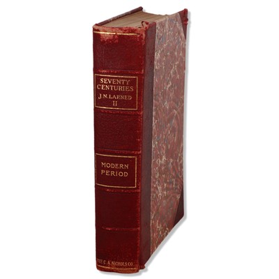 Seventy Centuries of the Life of Mankind Vol II 1905 JN Lerned CA Nichols LB HC-image