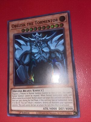 Yu-Gi-Oh! TCG Obelisk the Tormentor Egyptian God Deck: Obelisk the Tormentor...-image