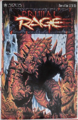 🔥 PRIMAL RAGE #3 NM- Sirius 1996 ATARI video game shin Godzilla Kong Ultraman-image