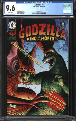 Godzilla (1995) #4 CGC 9.6 NM+-image