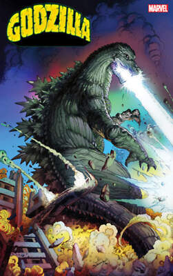 Godzilla #1 B Facsimile Ed 1:25 Mark Bagley Variant (06/26/2024) Marvel-image