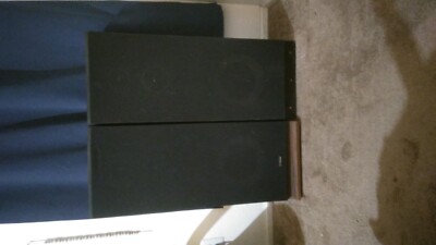 Vintage Fisher audio speaker 100 watts max Wood great condition -image