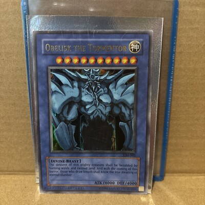 Obelisk the Tormentor GBI-002 Gameboy Promo Ultra Rare YuGiOh-image