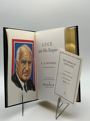 Luce and His Empire W.A. Swanberg Easton Press Collector’s Edition Leatherboud-image