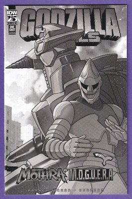 Godzilla Rivals Mothra vs MOGUERA 1:10 Variant Actual Scans!-image