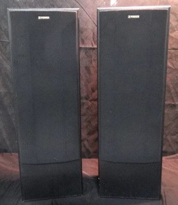Pair of Fisher Model ST-9318 3 Way Floor Standing Speakers (TESTED) Local P/U-image