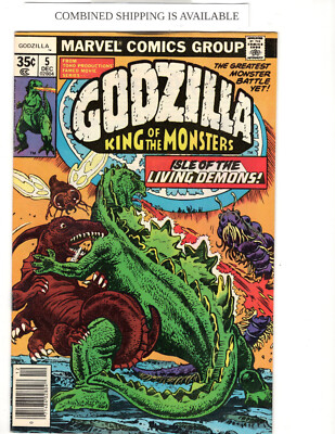 Marvel Comics Godzilla Vol.1 #5 VF+-image