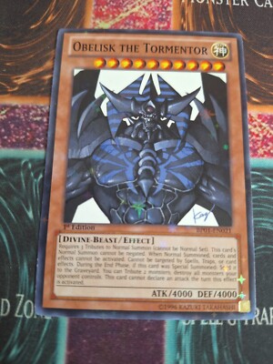 Yu-Gi-Oh! TCG Obelisk the Tormentor BP01-EN021 Starfoil Rare 1st Edition NM-image